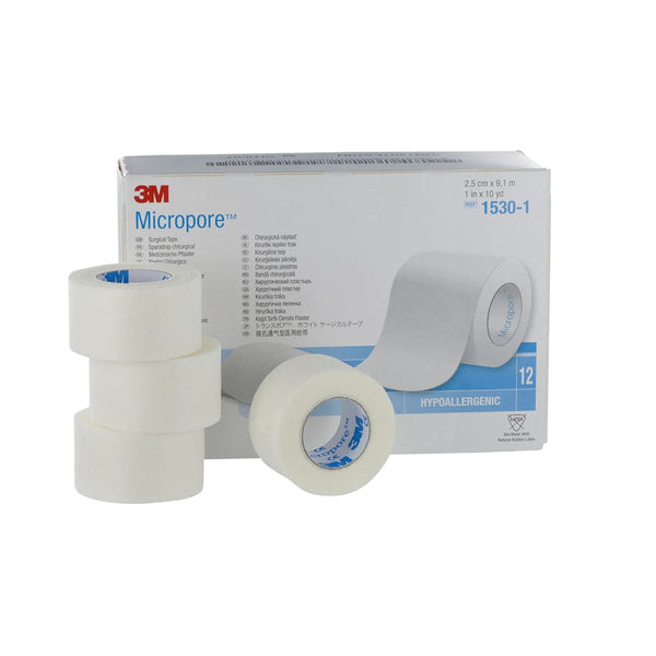 3M Surgical Tape 3M Micropore Surgical Tape, Single Roll
