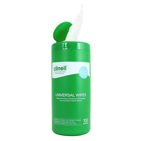 Clinell Products Clinell Universal Wipes Tub of 100