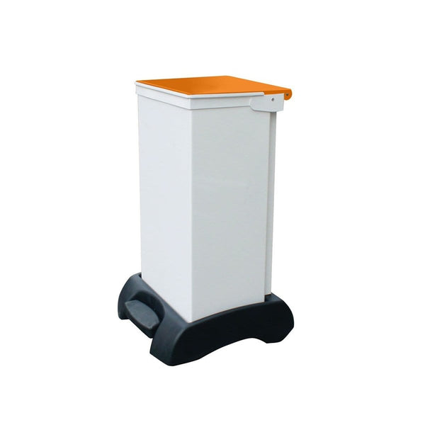 Just Care Podiatry Products Fire Retardant Metal Bin With Plastic Base 75 Litre