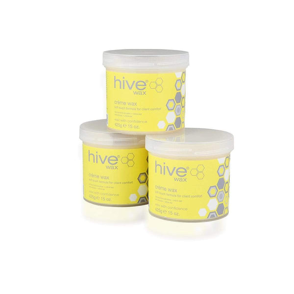 Hive Products Hive Creme Wax 3 X 425g Special Offer Pack