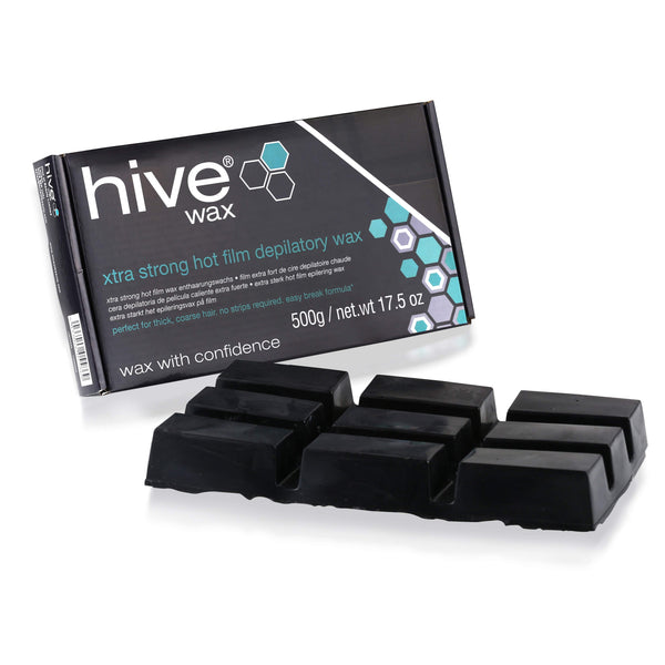 Just Care Beauty Products Hive Strong Hot Film Wax Block 500g