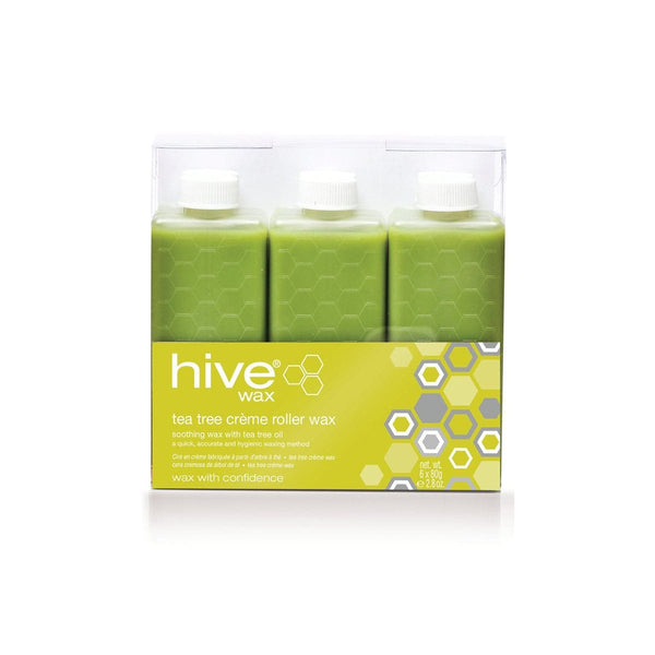 Hive Products Hive Tea Tree Creme Roller Depilatory Refill Pk 36 x 80g