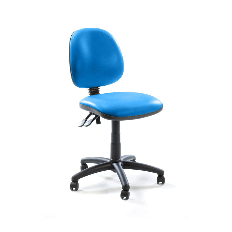 Plinth Operator Chair Lupin Blue Plinth Standard Operator Chair