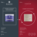 Kaeso Body Scrub Kaeso Experience Sugar Scrubs, 450ml