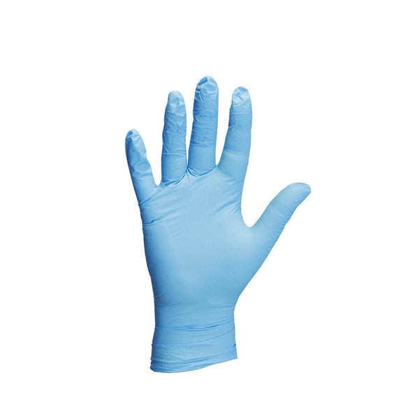ABS Gloves Blue Nitrile Examination Gloves Powder Free, Pack of 200