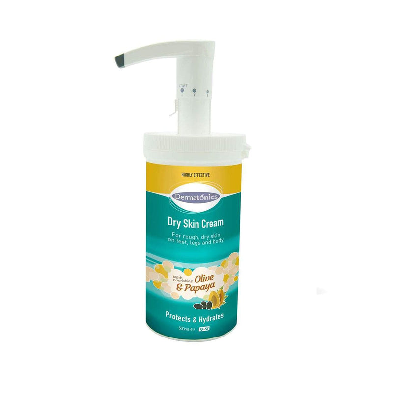 Dermatonics Cream 500ml with Pump Dermatonics Dry Skin Cream 10% Urea