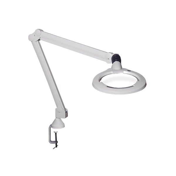 Luxo Equipment Luxo Circus LED Illuminated Dimmable Magnifer with Table Clamp