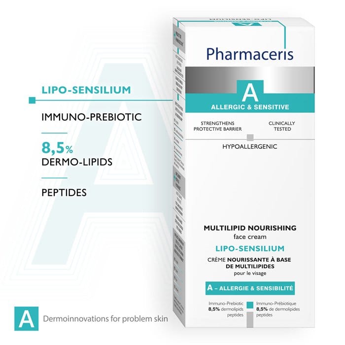 Pharmaceris Moisturiser Pharmaceris A Lipo-Sensilium Multilipid Nourishing Face Cream, 50ml