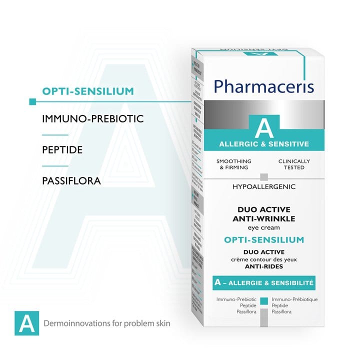 Pharmaceris Eye Cream Pharmaceris A Opti-Sensilium Duo-Active Anti Wrinkle Eye Cream, 15ml