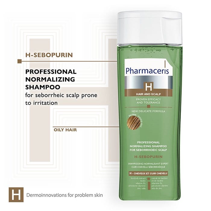 Pharmaceris Shampoo Pharmaceris H H-Sebopurin Professional Normalising Shampoo, 250ml