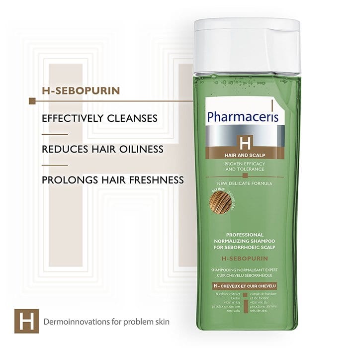 Pharmaceris Shampoo Pharmaceris H H-Sebopurin Professional Normalising Shampoo, 250ml