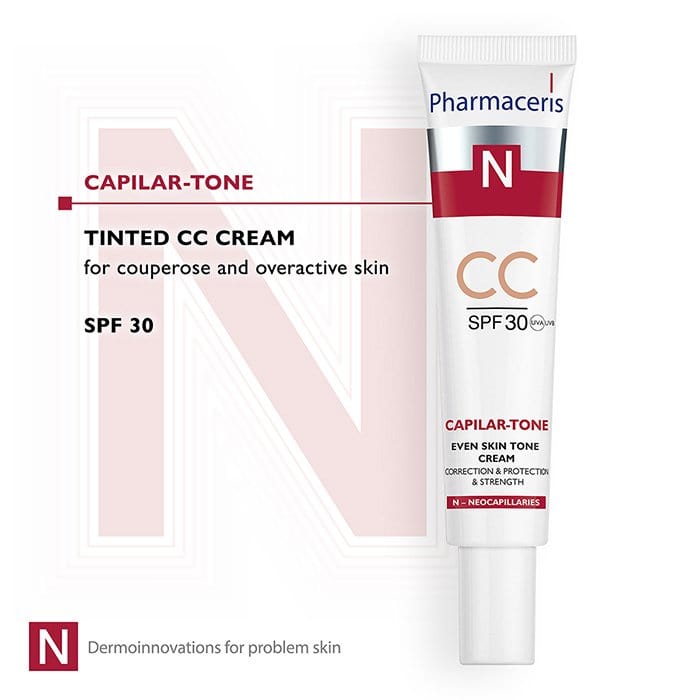 Pharmaceris Moisturiser Pharmaceris N Capilar-Tone Evens Skin Tone Cream Correction SPF30, 40ml