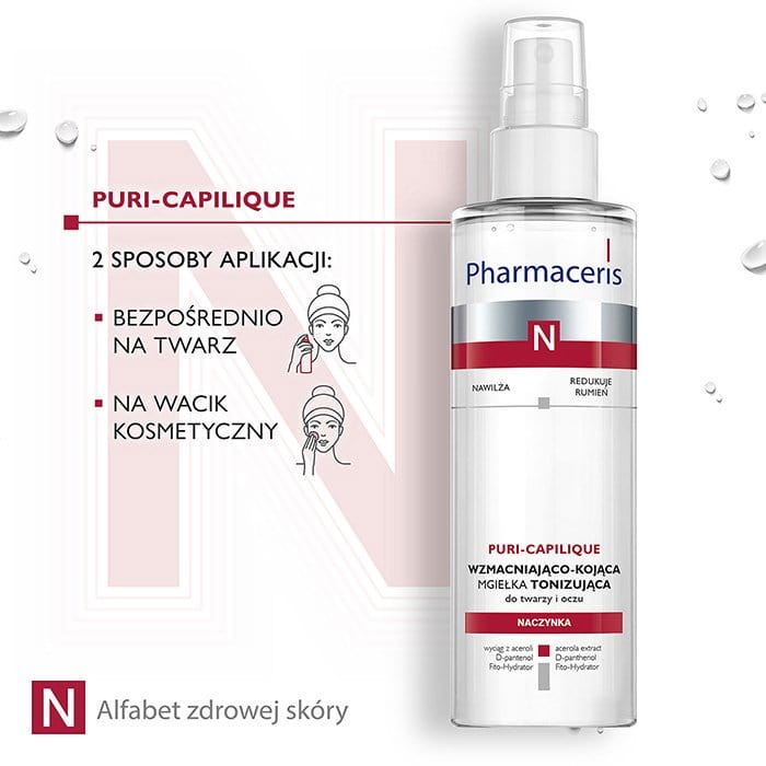 Pharmaceris Toner Pharmaceris N Puri-Capilique Strengthening Capillaries Toner, 200ml