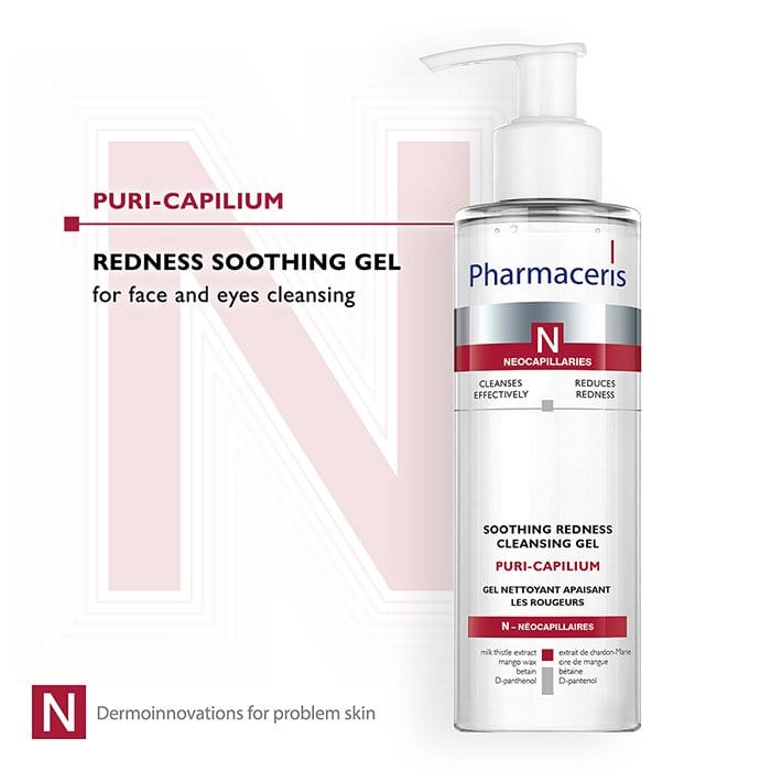 Pharmaceris Cleanser Pharmaceris N Puri-Capilium Redness Soothing Cleansing Gel, 190ml