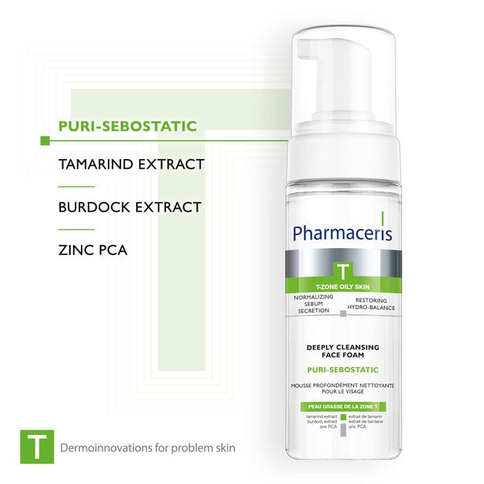 Pharmaceris Cleanser Pharmaceris T Puri-Sebostatic Deeply Cleansing Face Foam, 150ml