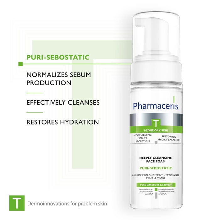 Pharmaceris Cleanser Pharmaceris T Puri-Sebostatic Deeply Cleansing Face Foam, 150ml