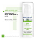 Pharmaceris Clearance Pharmaceris T Sebo-Almond Peel Exfoliating Night Cream with 5% Mandelic Acid, 50ml