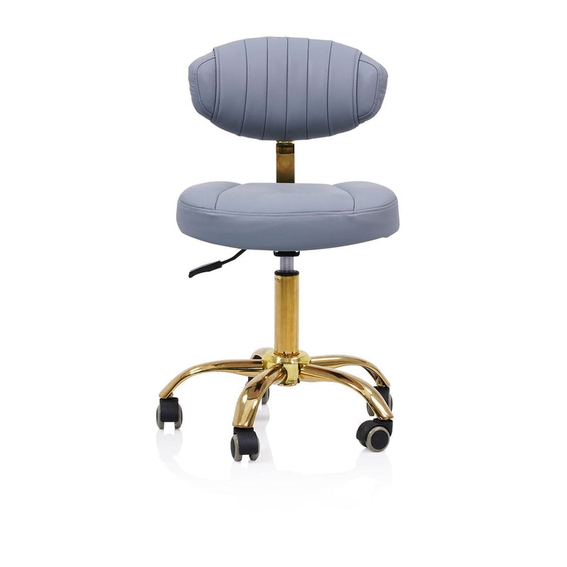 SkinMate Stool Grey SkinMate Darcy Gas Stool