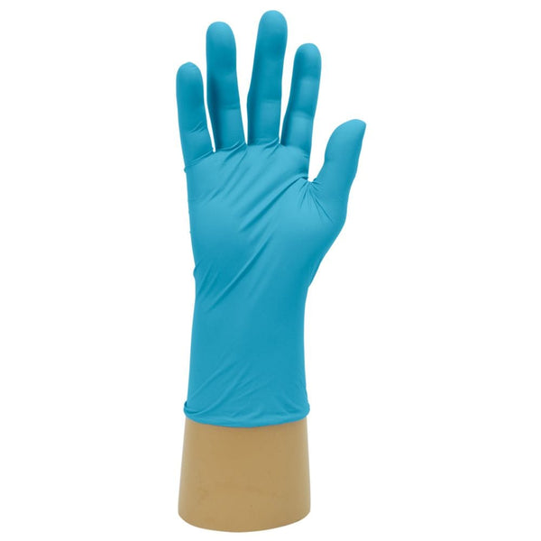 ABS Sterile Gloves Sterile Blue Nitrile Gloves, Pack of 50 Pairs