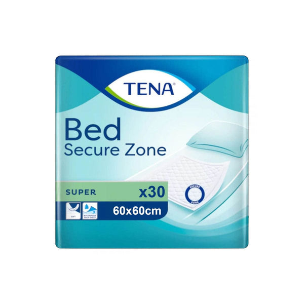 Tena Bed Pads Tena Bed Pads Super 60 X 60cm, Pack of 30