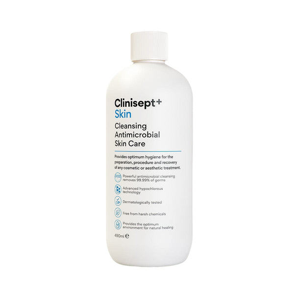 Clinisept+ Skin Disinfectant 490ml Screw Top Clinisept+ Skin Cleansing Antimicrobial Skin Care