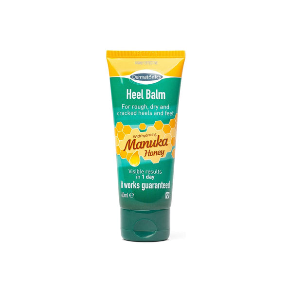 Just Care Beauty Products 60ml Dermatonics Heel Balm with Manuka Honey