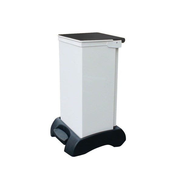 Just Care Podiatry Products Fire Retardant Metal Bin With Plastic Base 23 Litre