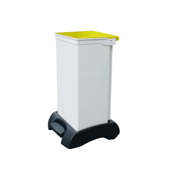Just Care Podiatry Products Fire Retardant Metal Bin With Plastic Base 42 Litre