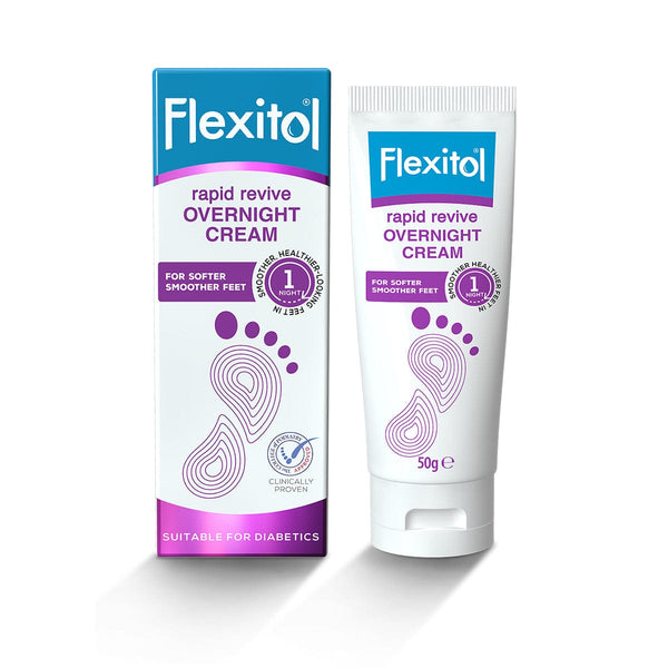 Flexitol Products Flexitol Rapid Revive Overnight Cream 50g