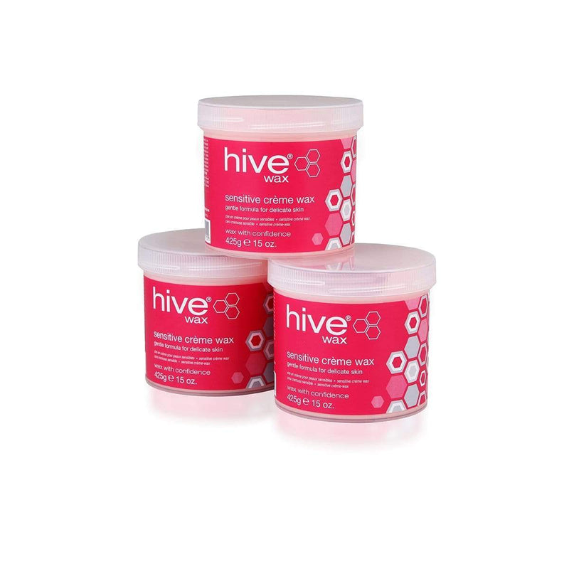 Hive On Sale Hive Pink Sensitive Creme Wax Pk 3 x 425g