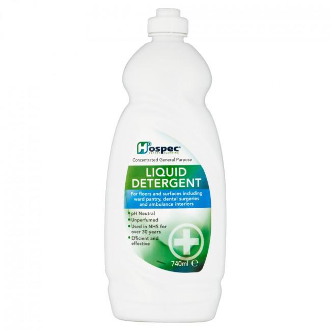 Just Care Beauty Products Hospec Liquid Detergent 740ml