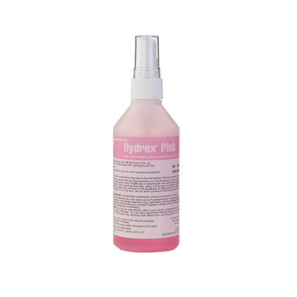 Just Care Beauty Products 200ml Hydrex Pink Skin Disinfectant 500ml Spray