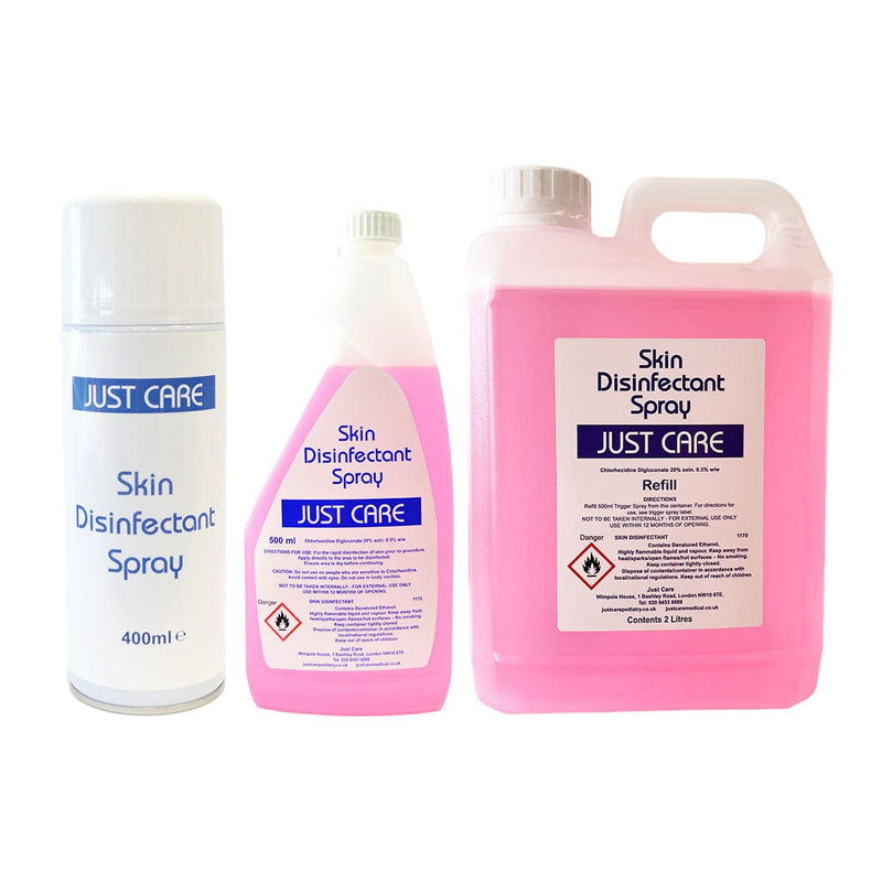 Just Care Beauty Products Just Care Chlorhexidine Skin Disinfectant