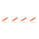 Blue Dot Sterile Plaster Microplast Sterile Plasters Washproof, 7 x 2cm, Pack of 100