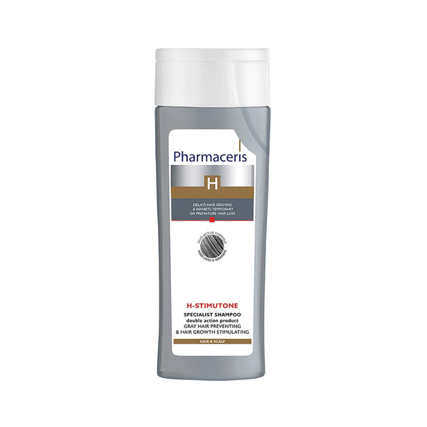 Pharmaceris Shampoo Pharmaceris H-Stimutone Double Action Grey Hair Preventing & Hair Growth Stimulating Shampoo, 250ml