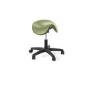 Plinth Saddle Stool Wasabi Green Plinth Saddle Stool