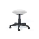 Plinth Operator Chair Jasmine White Plinth Standard Operator Stool