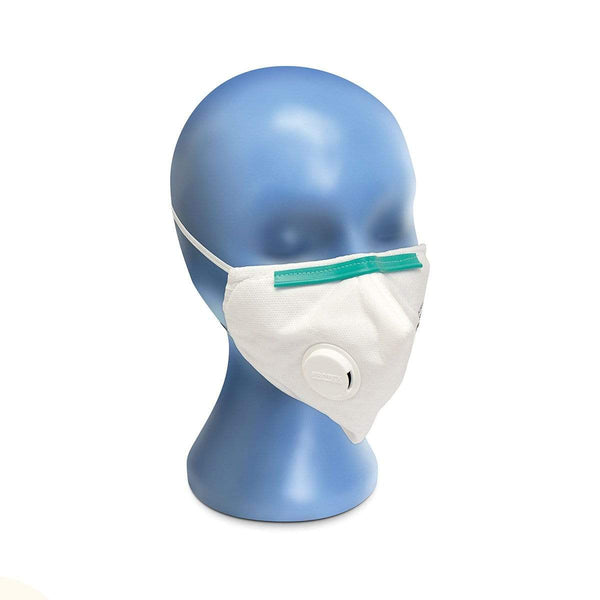 Protex Respirator S3V Valved Face Mask, Pack of 12