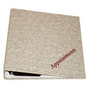 Just Care Beauty Products Salon Appointment Ring Binder Grey 4 Column