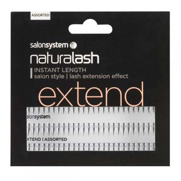 Just Care Beauty Products Salonsystem Individual Extend Lashes Assorted (short - Medium - Long)