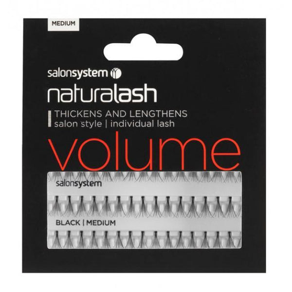 Just Care Beauty Products Mini Black Salonsystem Individual Volume Lashes Flare Black