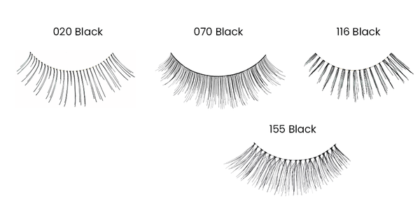 Just Care Beauty Products 020 Black Salonsystem NaturaLash Natural Strip Lashes
