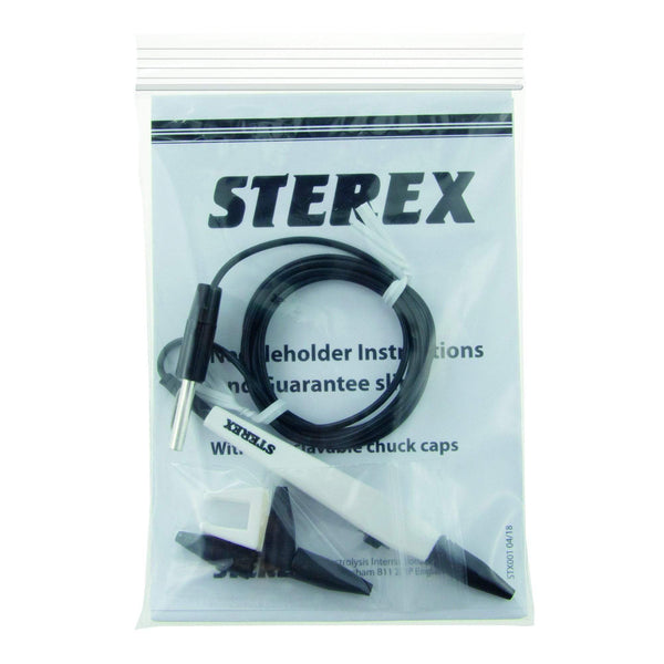 Just Care Beauty Products Sterex Needle Holder F Switched Black Cable - Banana Connector