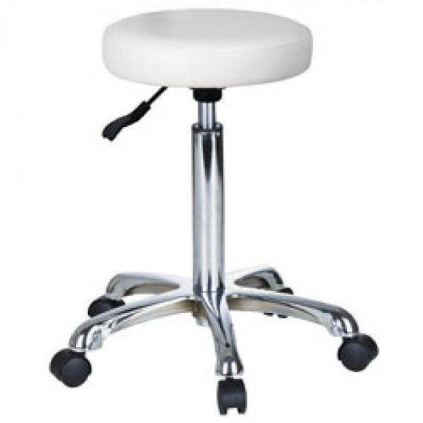 Just Care Beauty Furniture Therapist Stool White