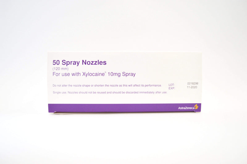 Xylocaine Aesthetic Skincare Xylocaine Spray Nozzles Pk 50